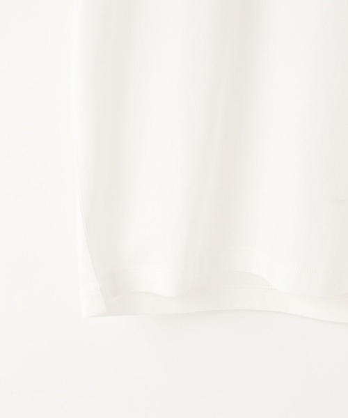 LOWRYS FARM（ローリーズファーム）の「ロゴＴＥＥ 638388（Tシャツ/カットソー・レディース・ホワイト/ネイビー/アイボリー/ピンク・FREE）」の9枚目の写真