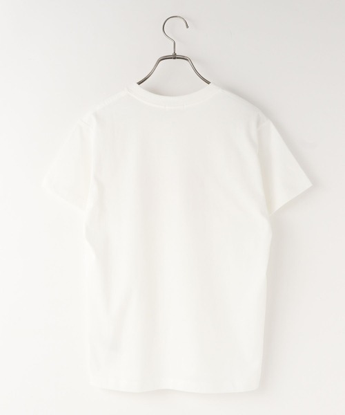 LOWRYS FARM（ローリーズファーム）の「ロゴＴＥＥ 638388（Tシャツ/カットソー・レディース・ホワイト/ネイビー/アイボリー/ピンク・FREE）」の6枚目の写真