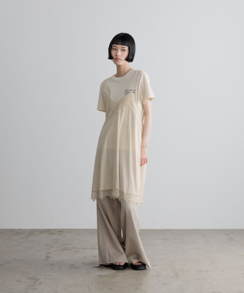 LOWRYS FARM(ローリーズファーム)の「ロゴTEE 638388(Tシャツ/カットソー・レディース・ホワイト/ネイビー/アイボリー/ピンク・FREE)」の22枚目の写真