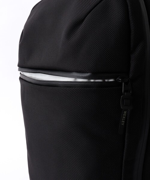 WEXLEY（ウェクスレイ）の「【WEXLEY/ウェクスレイ】SH200V2 SHAG CORDURA BALLISTIC BLACK（バックパック/リュック・メンズ・ブラック・FREE）」の4枚目の写真
