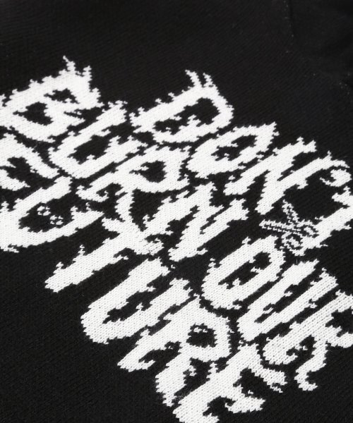 AJOBYAJO（アジョバイアジョ）の「[PBA] DBOF ウールニットパーカー [BLACK]（ニット/セーター・レディース・その他・S/L/M）」の8枚目の写真