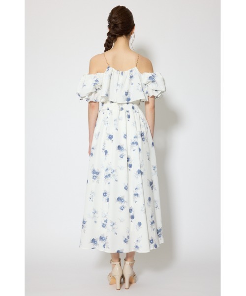 rienda（リエンダ）の「ウエストシャーリング2WAYフレアワンピース 春服 夏服（ワンピース・レディース・ホワイト/ブラウン・SMALL/MEDIUM）」の11枚目の写真