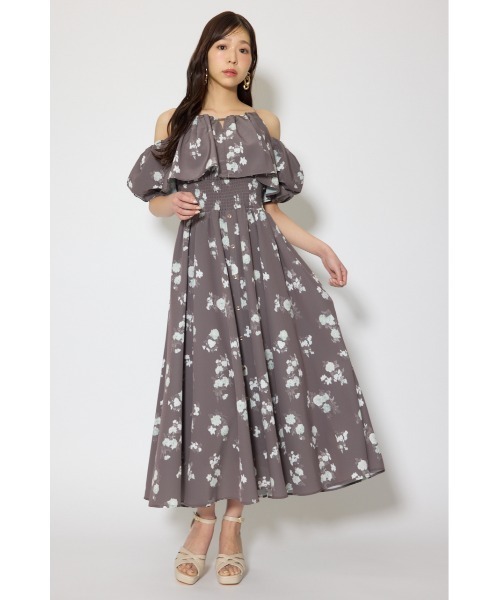 rienda（リエンダ）の「ウエストシャーリング2WAYフレアワンピース 春服 夏服（ワンピース・レディース・ホワイト/ブラウン・SMALL/MEDIUM）」の19枚目の写真