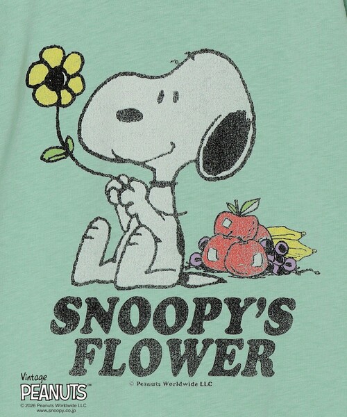 SHIPS any(シップス エニィ)の「FRUIT OF THE LOOM: PEANUTS プリント Tシャツ<KIDS>(Tシャツ/カットソー・キッズ・ライトブルー/オフホワイト/ピンク・130/140/150/120)」の11枚目の写真