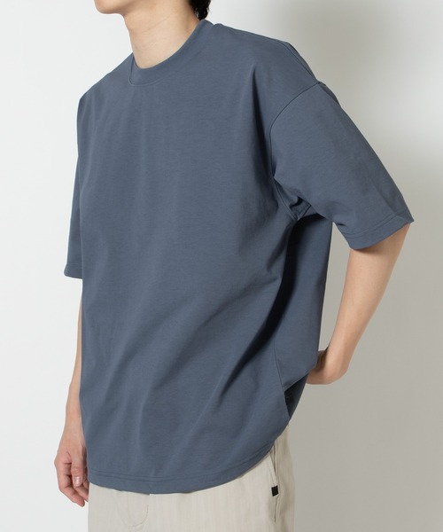 DAIWA PIER39(ダイワピア39)の「TECH DRAWSTRING S/S TEE BE-35026(Tシャツ/カットソー・メンズ・ブルー/ブラウン/ホワイト/オリーブ/ブラック・X-LARGE/SMALL/MEDIUM/LARGE)」の15枚目の写真