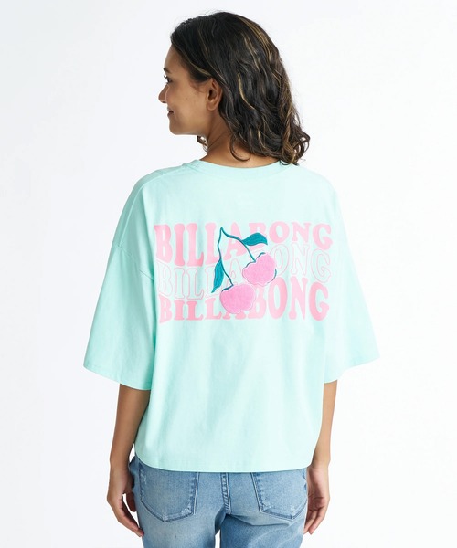 BILLABONG(ビラボン)の「BILLABONG/ビラボン 半袖 Tシャツ バックプリント BG01C208(Tシャツ/カットソー・レディース・ピンク/ホワイト/ブラック/ライトブルー・M)」の3枚目の写真