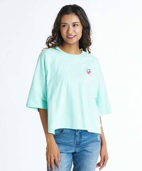 BILLABONG(ビラボン)の「BILLABONG/ビラボン 半袖 Tシャツ バックプリント BG01C208(Tシャツ/カットソー・レディース・ピンク/ホワイト/ブラック/ライトブルー・M)」の13枚目の写真