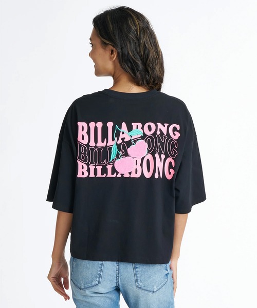 BILLABONG(ビラボン)の「BILLABONG/ビラボン 半袖 Tシャツ バックプリント BG01C208(Tシャツ/カットソー・レディース・ピンク/ホワイト/ブラック/ライトブルー・M)」の12枚目の写真