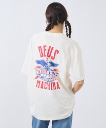 【DEUS / デウス】CLAW-SOME WHIZZ ワンポイント / バックプリント / 半袖Tシャツ