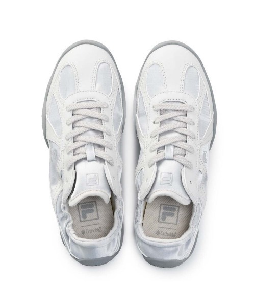 FILA（フィラ）の「FILA FILA GLIO（フィラ フィラ グリオ）（スニーカー・レディース・ベージュ系/ピンク系/シルバー系・23cm/23.5cm/24cm/24.5cm/25cm）」の6枚目の写真