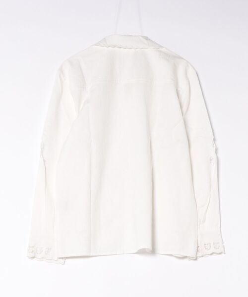 anuke Cutwork Opencollar Shirts（シャツ/ブラウス）｜anuke