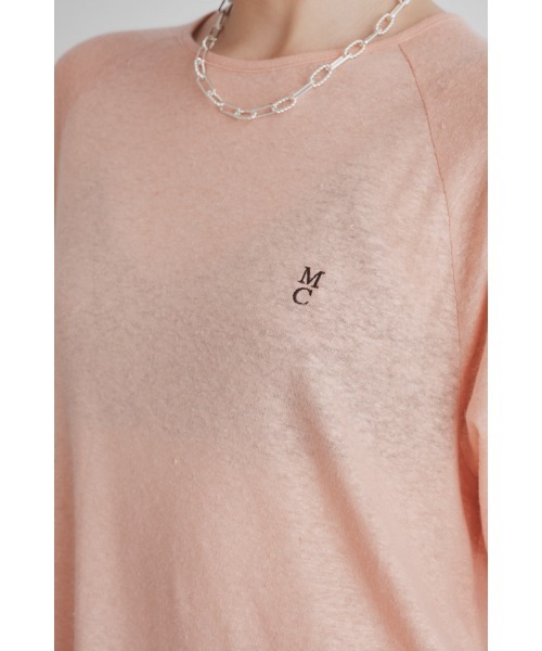 Muel Chic(ミュエルシック)の「Soft CS ソフトカットソー(Tシャツ/カットソー・レディース・ラベンダー/ブラック/オフホワイト/ライム/サーモンピンク・FREE)」の7枚目の写真
