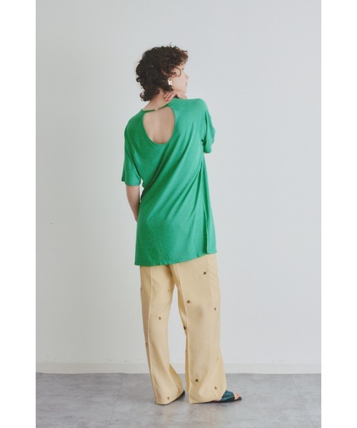 Muel Chic(ミュエルシック)の「Soft CS ソフトカットソー(Tシャツ/カットソー・レディース・ラベンダー/ブラック/オフホワイト/ライム/サーモンピンク・FREE)」の20枚目の写真