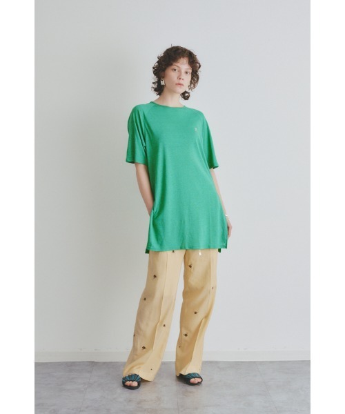 Muel Chic(ミュエルシック)の「Soft CS ソフトカットソー(Tシャツ/カットソー・レディース・ラベンダー/ブラック/オフホワイト/ライム/サーモンピンク・FREE)」の21枚目の写真
