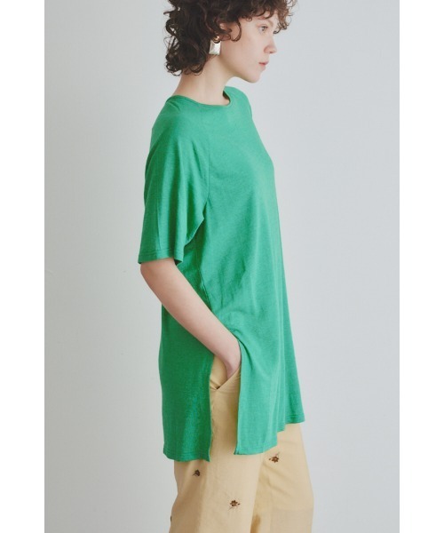Muel Chic(ミュエルシック)の「Soft CS ソフトカットソー(Tシャツ/カットソー・レディース・ラベンダー/ブラック/オフホワイト/ライム/サーモンピンク・FREE)」の19枚目の写真