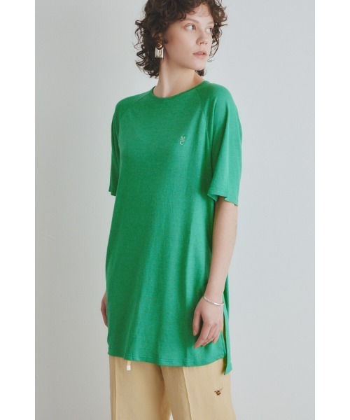 Muel Chic(ミュエルシック)の「Soft CS ソフトカットソー(Tシャツ/カットソー・レディース・ラベンダー/ブラック/オフホワイト/ライム/サーモンピンク・FREE)」の17枚目の写真