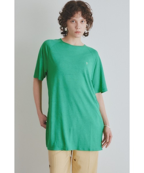 Muel Chic(ミュエルシック)の「Soft CS ソフトカットソー(Tシャツ/カットソー・レディース・ラベンダー/ブラック/オフホワイト/ライム/サーモンピンク・FREE)」の16枚目の写真