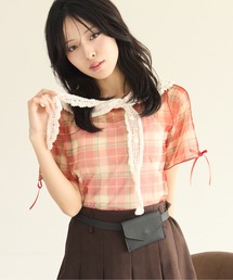 sacai 花柄 ドッキング ギャザー Tシャツ カットソー 半袖 2 オレンジ sacai × SUN SURF：20SS デニムドッキングアロハシャツ - メルカリ