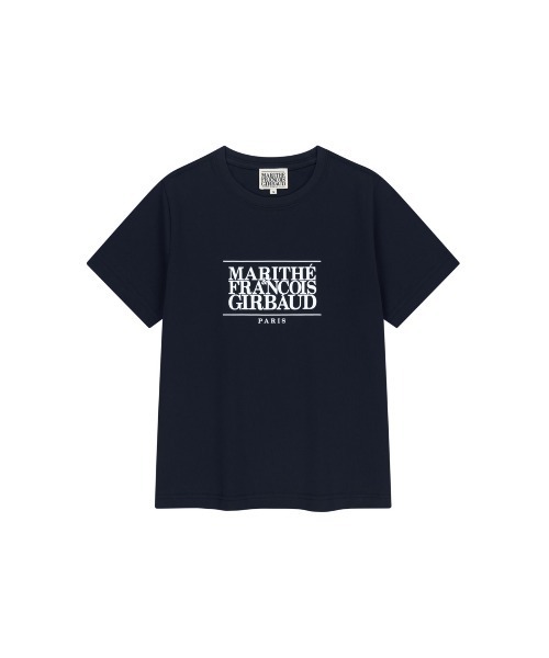 MARITHE + FRANCOIS GIRBAUD(マリテフランソワジルボー)の「W CLASSIC LOGO TEE(Tシャツ/カットソー・レディース・ヘザーグレー/クリーム/ネイビー/スカイブルー系/ホワイト/ライトピンク/ブラック/その他・SMALL/MEDIUM)」の5枚目の写真
