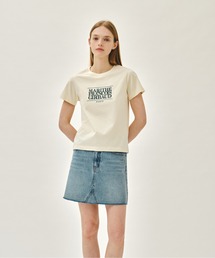 MARITHE + FRANCOIS GIRBAUD（マリテフランソワジルボー）の「W CLASSIC LOGO TEE（Tシャツ/カットソー）」