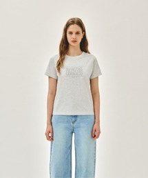 MARITHE + FRANCOIS GIRBAUD（マリテフランソワジルボー）の「W CLASSIC LOGO TEE（Tシャツ/カットソー）」