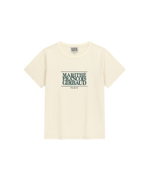 MARITHE + FRANCOIS GIRBAUD(マリテフランソワジルボー)の「W CLASSIC LOGO TEE(Tシャツ/カットソー・レディース・ヘザーグレー/クリーム/ネイビー/スカイブルー系/ホワイト/ライトピンク/ブラック/その他・SMALL/MEDIUM)」の11枚目の写真