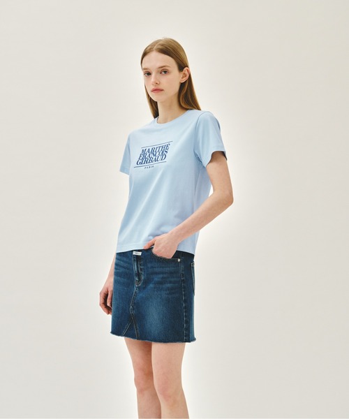 MARITHE + FRANCOIS GIRBAUD(マリテフランソワジルボー)の「W CLASSIC LOGO TEE(Tシャツ/カットソー・レディース・ヘザーグレー/クリーム/ネイビー/スカイブルー系/ホワイト/ライトピンク/ブラック/その他・SMALL/MEDIUM)」の17枚目の写真