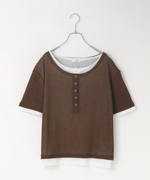 LOWRYS FARM | レイヤードヘンリーSS 638392(Tシャツ/カットソー)