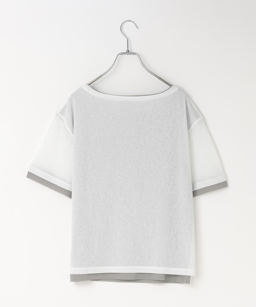 LOWRYS FARM(ローリーズファーム)の「レイヤードヘンリーSS 638392(Tシャツ/カットソー・レディース・ピンク/ブラック/ブラウン/ホワイト・FREE)」の21枚目の写真