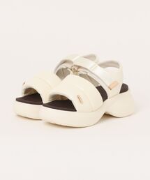 ABC SELECT エービーシーセレクト CL VL PUFF SANDAL 6 ボリュームパフサンダル 6 W2064 WHITE