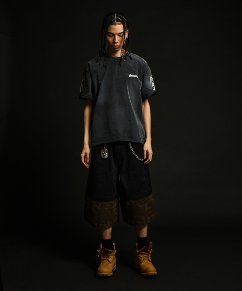 JOINT WORKS(ジョイントワークス)の「レイヤードカモショーツ / J Layered Camo Pants(その他パンツ・メンズ・グレー/ブラック・MEDIUM/LARGE)」の17枚目の写真