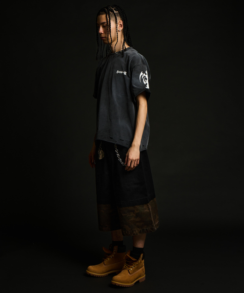 JOINT WORKS(ジョイントワークス)の「レイヤードカモショーツ / J Layered Camo Pants(その他パンツ・メンズ・グレー/ブラック・MEDIUM/LARGE)」の18枚目の写真