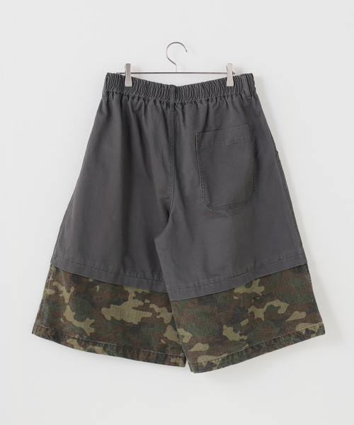 JOINT WORKS(ジョイントワークス)の「レイヤードカモショーツ / J Layered Camo Pants(その他パンツ・メンズ・グレー/ブラック・MEDIUM/LARGE)」の10枚目の写真