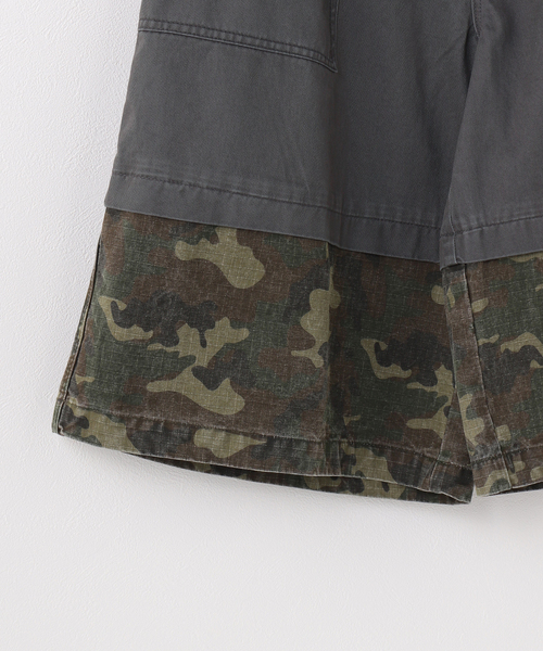 JOINT WORKS(ジョイントワークス)の「レイヤードカモショーツ / J Layered Camo Pants(その他パンツ・メンズ・グレー/ブラック・MEDIUM/LARGE)」の12枚目の写真