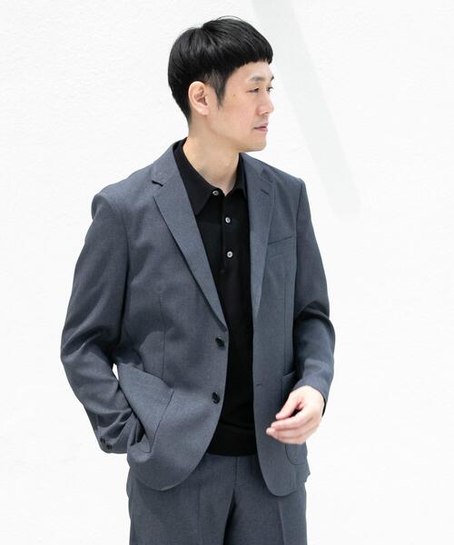 URBAN RESEARCH DOORS(アーバンリサーチドアーズ)の「LIFE STYLE TAILOR リネンライク千鳥柄コンフォータブルジャケット(その他アウター・メンズ・グレー/ブラウン・LARGE/SMALL/X-LARGE/MEDIUM)」の9枚目の写真