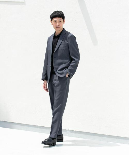 URBAN RESEARCH DOORS(アーバンリサーチドアーズ)の「LIFE STYLE TAILOR リネンライク千鳥柄コンフォータブルジャケット(その他アウター・メンズ・グレー/ブラウン・LARGE/SMALL/X-LARGE/MEDIUM)」の11枚目の写真