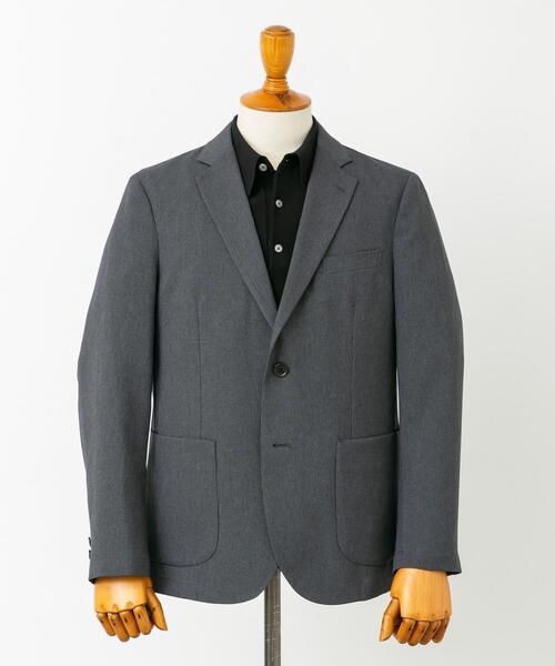 URBAN RESEARCH DOORS(アーバンリサーチドアーズ)の「LIFE STYLE TAILOR リネンライク千鳥柄コンフォータブルジャケット(その他アウター・メンズ・グレー/ブラウン・LARGE/SMALL/X-LARGE/MEDIUM)」の12枚目の写真