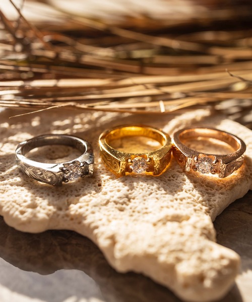 IRIEBEACH（アイリービーチ）の「zirconia ring/【ハワイアンジュエリー】【サージカルステンレス】【金属アレルギー対応】【IRIEBEACH / アイリービーチ】つけっぱなしOK（リング・レディース・シルバー/ピンク/ゴールド・3号/5号/7号/9号/11号/13号/15号/17号/19号/21号）」の6枚目の写真
