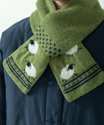 PAR ICI（パーリッシィ）の「SHEEPジャカード マフラー（マフラー）」