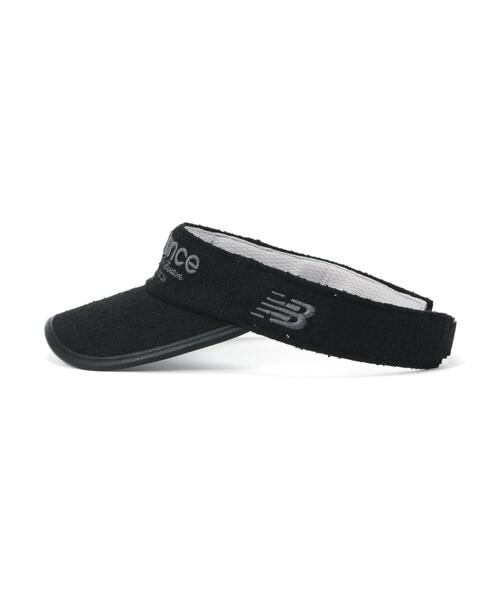 New Balance Golf(ニューバランスゴルフ)の「【new balance golf】サマーツイード バイザー (WOMENS)(サンバイザー・レディース・ホワイト/ブラック・FREE)」の6枚目の写真
