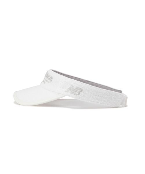 New Balance Golf(ニューバランスゴルフ)の「【new balance golf】サマーツイード バイザー (WOMENS)(サンバイザー・レディース・ホワイト/ブラック・FREE)」の11枚目の写真