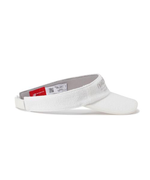 New Balance Golf(ニューバランスゴルフ)の「【new balance golf】サマーツイード バイザー (WOMENS)(サンバイザー・レディース・ホワイト/ブラック・FREE)」の12枚目の写真