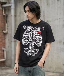 A'GEM/9 × .kom 『FREEDEE/フリーディー』スケルトングラフィック T