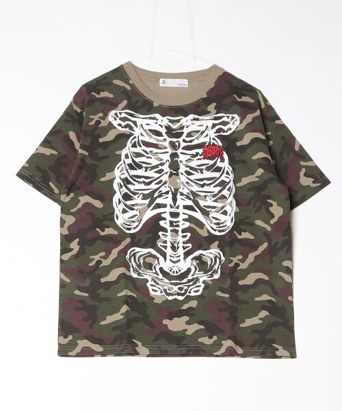 A'GEM/9 × .kom 『FREEDEE/フリーディー』スケルトングラフィック T