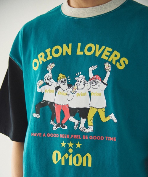 Duckster(ダックスター)の「Duckster/ダックスター 【ORION × Duckster】オリオンビールコラボTEE《ORION LOVERS》(Tシャツ/カットソー・メンズ・ホワイト/その他1/ブラック・LARGE/MEDIUM/X-LARGE)」の6枚目の写真