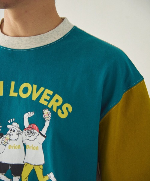 Duckster(ダックスター)の「Duckster/ダックスター 【ORION × Duckster】オリオンビールコラボTEE《ORION LOVERS》(Tシャツ/カットソー・メンズ・ホワイト/その他1/ブラック・LARGE/MEDIUM/X-LARGE)」の7枚目の写真