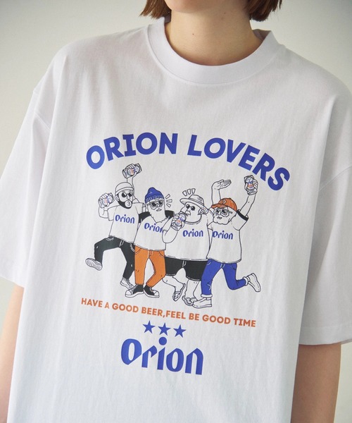 Duckster(ダックスター)の「Duckster/ダックスター 【ORION × Duckster】オリオンビールコラボTEE《ORION LOVERS》(Tシャツ/カットソー・メンズ・ホワイト/その他1/ブラック・LARGE/MEDIUM/X-LARGE)」の15枚目の写真