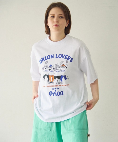 Duckster(ダックスター)の「Duckster/ダックスター 【ORION × Duckster】オリオンビールコラボTEE《ORION LOVERS》(Tシャツ/カットソー・メンズ・ホワイト/その他1/ブラック・LARGE/MEDIUM/X-LARGE)」の17枚目の写真