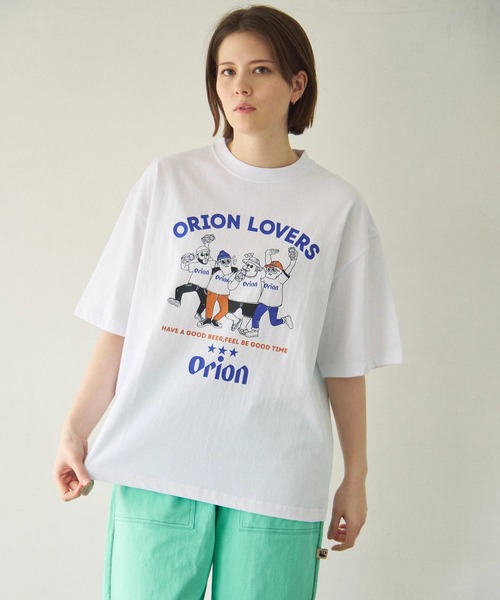 Duckster(ダックスター)の「Duckster/ダックスター 【ORION × Duckster】オリオンビールコラボTEE《ORION LOVERS》(Tシャツ/カットソー・メンズ・ホワイト/その他1/ブラック・LARGE/MEDIUM/X-LARGE)」の18枚目の写真