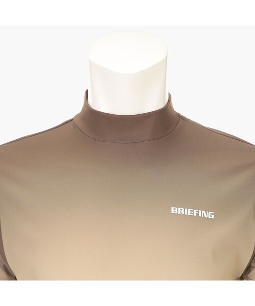 BRIEFING(ブリーフィング)の「【BRIEFING GOLF/ブリーフィングゴルフ】MEN’S GRADATION HIGHNECK(Tシャツ/カットソー・メンズ・ブラック/ブラウン/グリーン・L/M)」の17枚目の写真